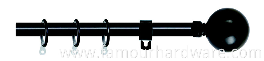 60 Mm Metal Ball Curtain Rod